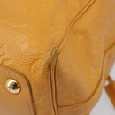 LOUIS VUITTON Empreinte Speedy Bandouliere 25 Bag saffron M40904 LV Auth ep16439-18