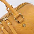 LOUIS VUITTON Empreinte Speedy Bandouliere 25 Bag saffron M40904 LV Auth ep16439-21