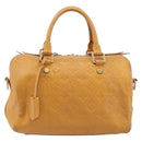 LOUIS VUITTON Empreinte Speedy Bandouliere 25 Bag saffron M40904 LV Auth ep16439-13
