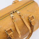 LOUIS VUITTON Empreinte Speedy Bandouliere 25 Bag saffron M40904 LV Auth ep16439-25