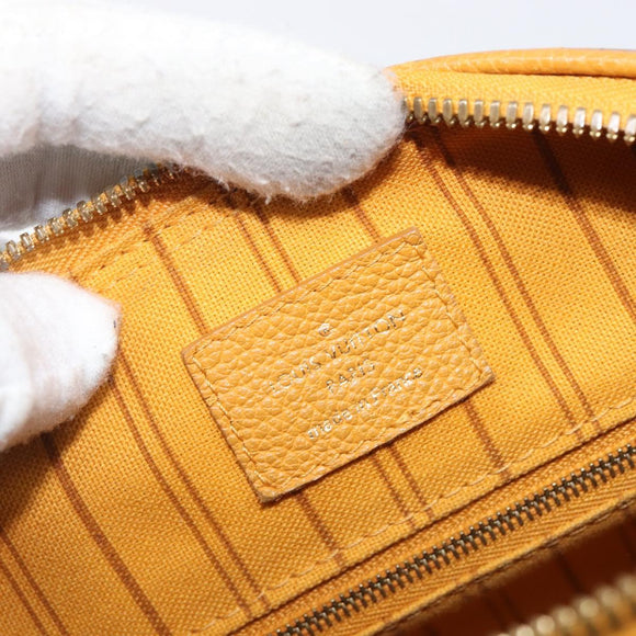 LOUIS VUITTON Empreinte Speedy Bandouliere 25 Bag saffron M40904 LV Auth ep16439