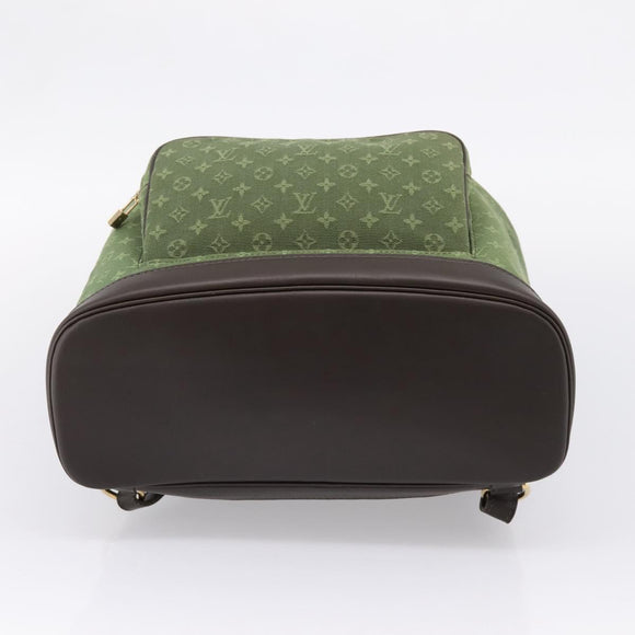 LOUIS VUITTON Monogram Mini Montsouris GM TST Khaki M92456 Auth ep16441V