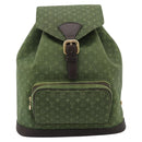 LOUIS VUITTON Monogram Mini Montsouris GM TST Khaki M92456 Auth ep16441V-2