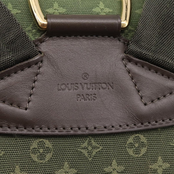LOUIS VUITTON Monogram Mini Montsouris GM TST Khaki M92456 Auth ep16441V