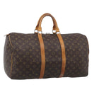 LOUIS VUITTON Monogram Keepall 50 Boston Bag M41426 LV Auth ep16443-1