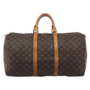 LOUIS VUITTON Monogram Keepall 50 Boston Bag M41426 LV Auth ep16443-2