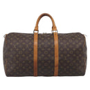 LOUIS VUITTON Monogram Keepall 50 Boston Bag M41426 LV Auth ep16443-3
