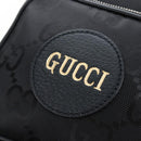 GUCCI GG Canvas Off The Grid Bag Nylon Black Silver 625850 Auth ep16445V-19