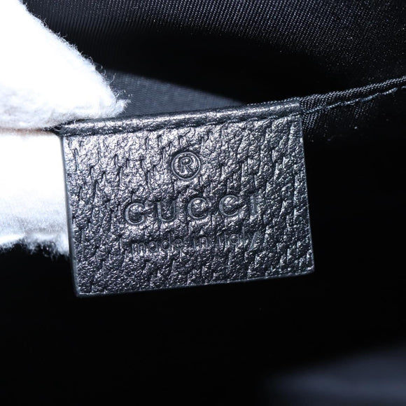 GUCCI GG Canvas Off The Grid Bag Nylon Black Silver 625850 Auth ep16445V