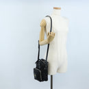 GUCCI GG Canvas Off The Grid Bag Nylon Black Silver 625850 Auth ep16445V-28