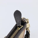 BURBERRY Nova Check Chain Shoulder Bag PVC Beige Gold Auth ep16447A-20