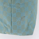 GUCCI GG Canvas Tote Bag 2way Outlet Light Blue Silver 257298 Auth ep16449A-5