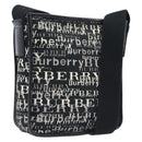 BURBERRY Shoulder Bag Canvas Black Auth ep16453-1