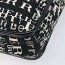 BURBERRY Shoulder Bag Canvas Black Auth ep16453-10