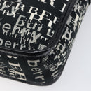 BURBERRY Shoulder Bag Canvas Black Auth ep16453-12