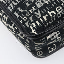 BURBERRY Shoulder Bag Canvas Black Auth ep16453-13