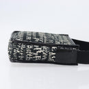 BURBERRY Shoulder Bag Canvas Black Auth ep16453-4
