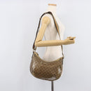 GUCCI GG Crystal Sherry Line Shoulder Bag Coated Canvas Gold 181092 Auth ep16456-28