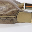 GUCCI GG Crystal Sherry Line Shoulder Bag Coated Canvas Gold 181092 Auth ep16456-5