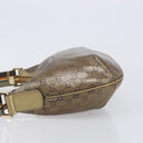 GUCCI GG Crystal Sherry Line Shoulder Bag Coated Canvas Gold 181092 Auth ep16456-6
