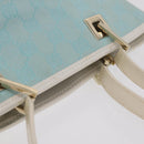 GUCCI GG Canvas Tote Bag Light Blue Gold 002 1099 Auth ep16469A-9
