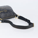Saint Laurent Shoulder Bag Patent Leather Black Gold Auth ep16470-7