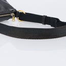 Saint Laurent Shoulder Bag Patent Leather Black Gold Auth ep16470-8