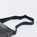 Saint Laurent Shoulder Bag Patent Leather Black Gold Auth ep16470-14