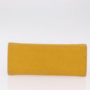 Burberrys Hand Bag Leather Yellow Gold Auth ep16473-5