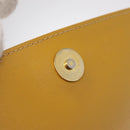 Burberrys Hand Bag Leather Yellow Gold Auth ep16473-19