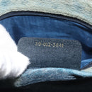 GUCCI GG Canvas Sherry Line Hand Bag Navy Gold 39 012 3841 Auth ep16475-26