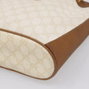 GUCCI GG Supreme Shoulder Bag PVC White Gold 41 02 034 Auth ep16476-10