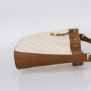 GUCCI GG Supreme Shoulder Bag PVC White Gold 41 02 034 Auth ep16476-5