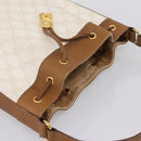 GUCCI GG Supreme Shoulder Bag PVC White Gold 41 02 034 Auth ep16476-6