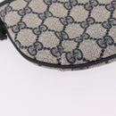 GUCCI GG Supreme Shoulder Bag PVC Navy Gold 378 02 020 Auth ep16478-12