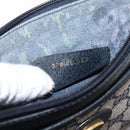 GUCCI GG Supreme Shoulder Bag PVC Navy Gold 378 02 020 Auth ep16478-21