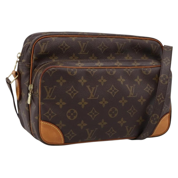 LOUIS VUITTON Monogram Nile Shoulder Bag M45244 LV Auth ep16479A