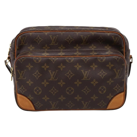 LOUIS VUITTON Monogram Nile Shoulder Bag M45244 LV Auth ep16479A
