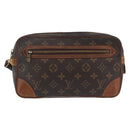 LOUIS VUITTON Monogram Marly Dragonne GM Clutch Bag M51825 LV Auth ep16481-2