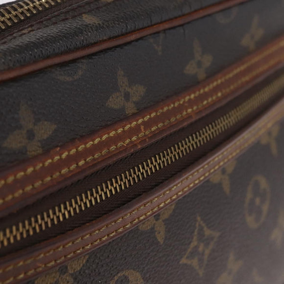 LOUIS VUITTON Monogram Marly Dragonne GM Clutch Bag M51825 LV Auth ep16481