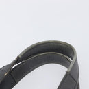 Saint Laurent Rive Gauche Downtown Tote Bag Leather Gray Gold Auth ep16483-9