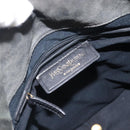 Saint Laurent Rive Gauche Downtown Tote Bag Leather Gray Gold Auth ep16483-27
