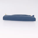 LOUIS VUITTON Epi Pochette Accessoires Pouch Blue M52985 LV Auth ep16484V-11