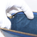 LOUIS VUITTON Epi Pochette Accessoires Pouch Blue M52985 LV Auth ep16484V-21