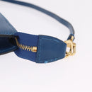 LOUIS VUITTON Epi Pochette Accessoires Pouch Blue M52985 LV Auth ep16484V-5