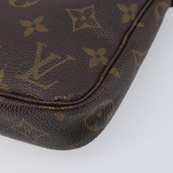 LOUIS VUITTON Monogram Pochette Accessoires Pouch M51980 LV Auth ep16486