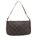 LOUIS VUITTON Monogram Pochette Accessoires Pouch M51980 LV Auth ep16486-13