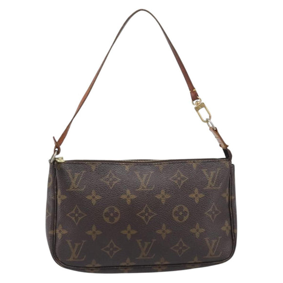 LOUIS VUITTON Monogram Pochette Accessoires Pouch M51980 LV Auth ep16486