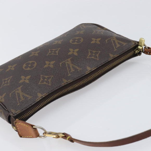 LOUIS VUITTON Monogram Pochette Accessoires Pouch M51980 LV Auth ep16486