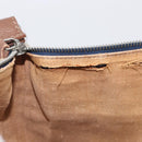 FENDI Zucca Canvas Celeria Shoulder Bag Blue Silver Auth ep16488-10